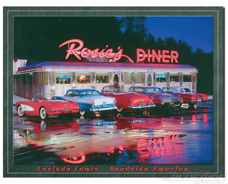 Köp Rosie's Diner - Retro Skylt