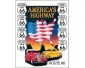 Köp America's Highway - Retro Skylt