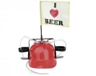 Köp Drinking Helmet - Flagga Röd