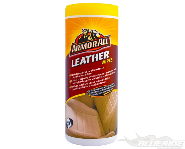 Köp Leather Wipes för rengöring och skydd av läder, 85 kr