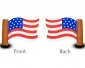 USA Flagga Wave, Antennboll