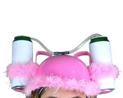 Köp Drinking Helmet - Rosa & Fjädrar