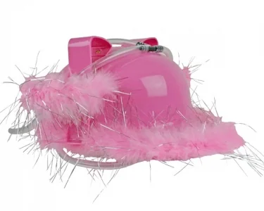 Drinking Helmet - Rosa & Fjädrar