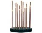 Köp Oval Ljusstake Svart - 220v