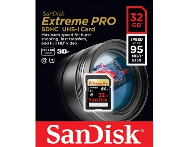 Köp Minneskort SanDisk Secure Digital Extreme PRO 32GB Minneskort SanDisk Secure Digital Extreme PRO 32GB