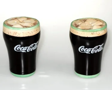 Salt & Pepparkar Coca-Cola-glas