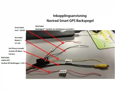 3G GPS Android Backspegel