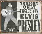 Köp Elvis Presley Tupelos Own - Retro Skylt