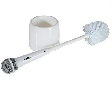 Toalettborste Mikrofon