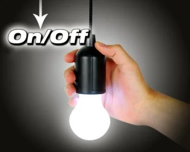 Glödlampa Retro Färgad