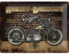 Köp 3D Metallskylt Harley-Davidson Bike 30x40