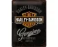 3D Metallskylt Harley-Davidson Genuine 30x40