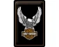 3D Metallskylt Harley-Davidson Bird & Logo 20x30