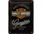 3D Metallskylt Harley-Davidson Genuine 15x20