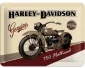 3D Metallskylt Harley-Davidson Flathead 15x20