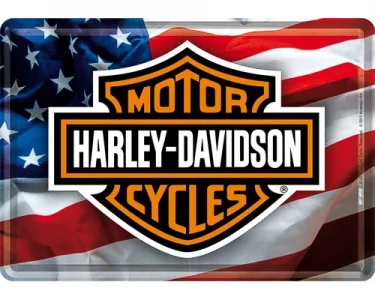 Köp Vykort Harley Davidson - USA