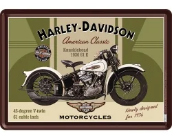 Köp Vykort Harley Davidson - Knucklehead