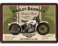 Vykort Harley Davidson - Knucklehead
