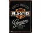 Köp Vykort Harley Davidson - Genuine & Logo