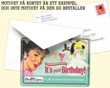 Vykort Harley Davidson - Biker Babe