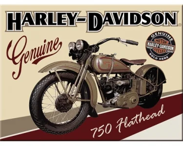 Köp Magnet Harley Davidson - 750 Hothead