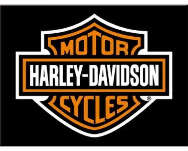 Köp Magnet Harley Davidson - Logo