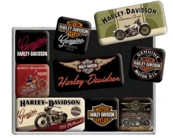 Köp Magnetset Harley Davidson - Bike