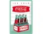 3D Metallskylt Coca Cola - 6-pack 20x30