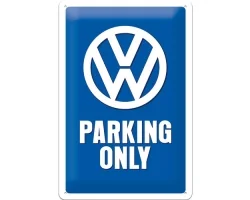 Köp 3D Metallskylt VW - Parking Only 20x30