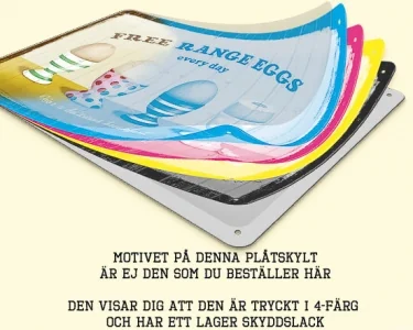 3D Metallskylt John Deere - Kalender 30x40