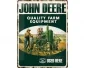 3D Metallskylt John Deere - Quality 30x40