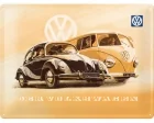 Köp 3D Metallskylt VW - Käfer & Bus 30x40