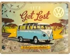 Köp 3D Metallskylt VW - Get Lost 30x40