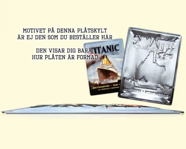 3D Metallskylt VW - Get Lost 30x40