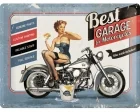 Köp 3D Metallskylt Best Garage - Bike Wash 30x40