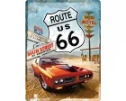 Köp 3D Metallskylt Route 66 - Main Street 30x40