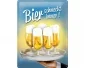 3D Metallskylt Alkohol - Bier schmekckt immer! 30x40