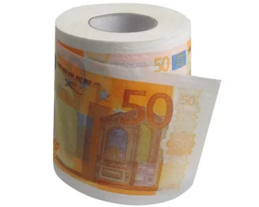 Köp Toapapper 50 Euro-sedel