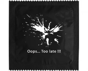 Köp Kondom - Oops... To late! Kondom - Oops... To late!