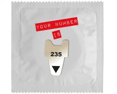 Köp Kondom - Your Number is 235 Kondom - Your Number is 235