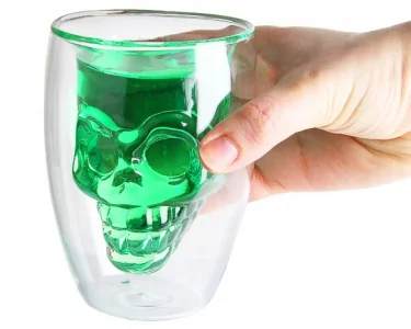 Dödskalle Glas 18 cl