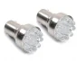 LED Glödlampa BA15d 12-LED Blå