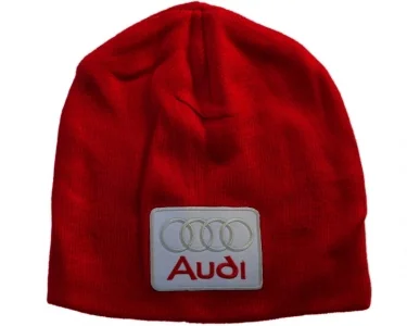 Mössa Patch - Audi Röd-Vit