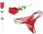 Köp Ros med G-string
