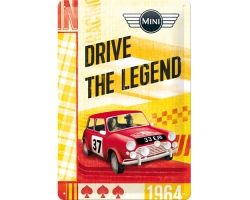 Köp 3D Metallskylt Mini - Drive the Legend 20x30