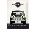 Köp 3D Metallskylt Mini - Cooper Green 30x40