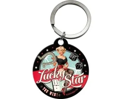 Köp Nyckelring Nostalgi - Lucky Star