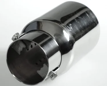 Slutrör Krom Round