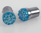 Köp LED Glödlampa BA15s 9-LED Blå