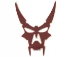 Emblem Horned Skull